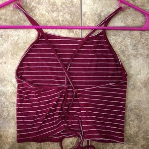 Stripe crop top